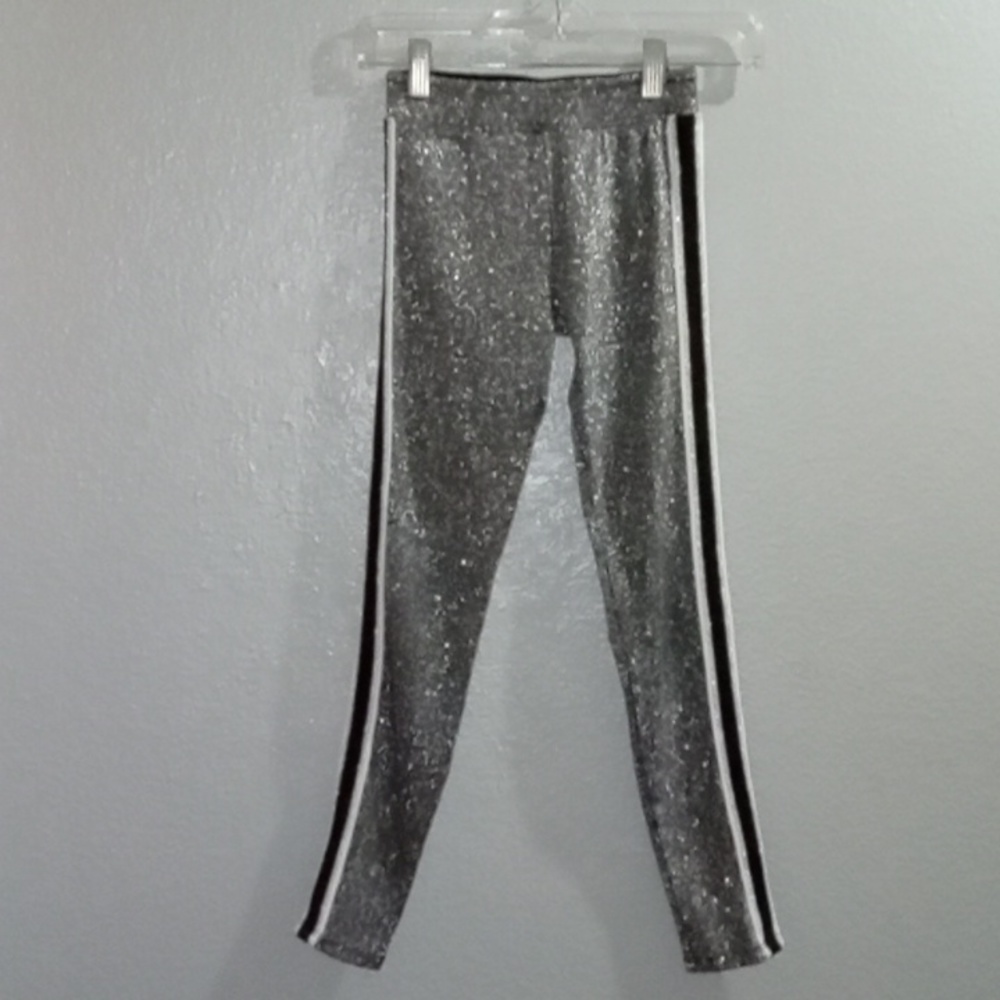 H&M gray glitter leggings